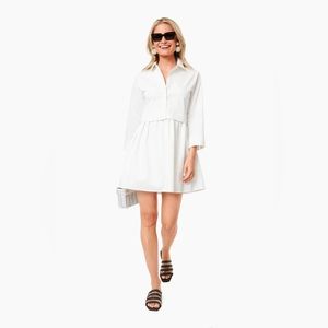 Pomander Place White Elia Shirt Dress